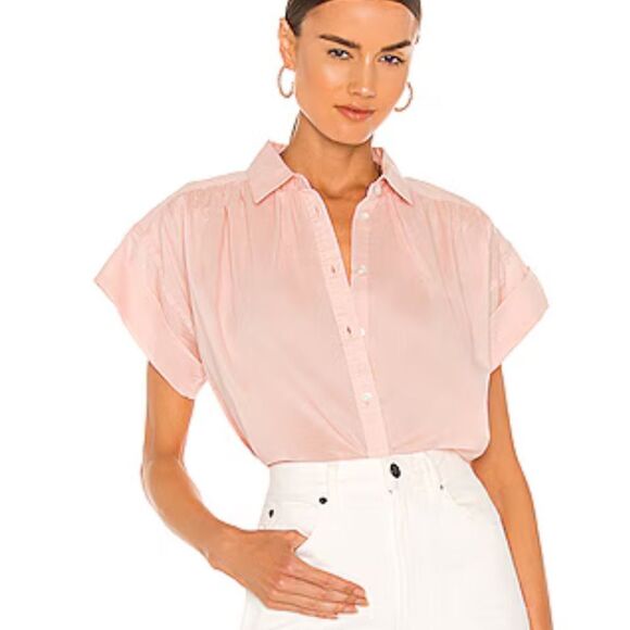 Revolve x Joie Naro Blouse in Light Rose | XL - Picture 1 of 7